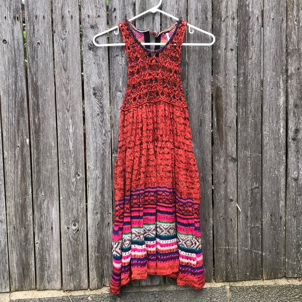 Free People Rare Hearts Tunic